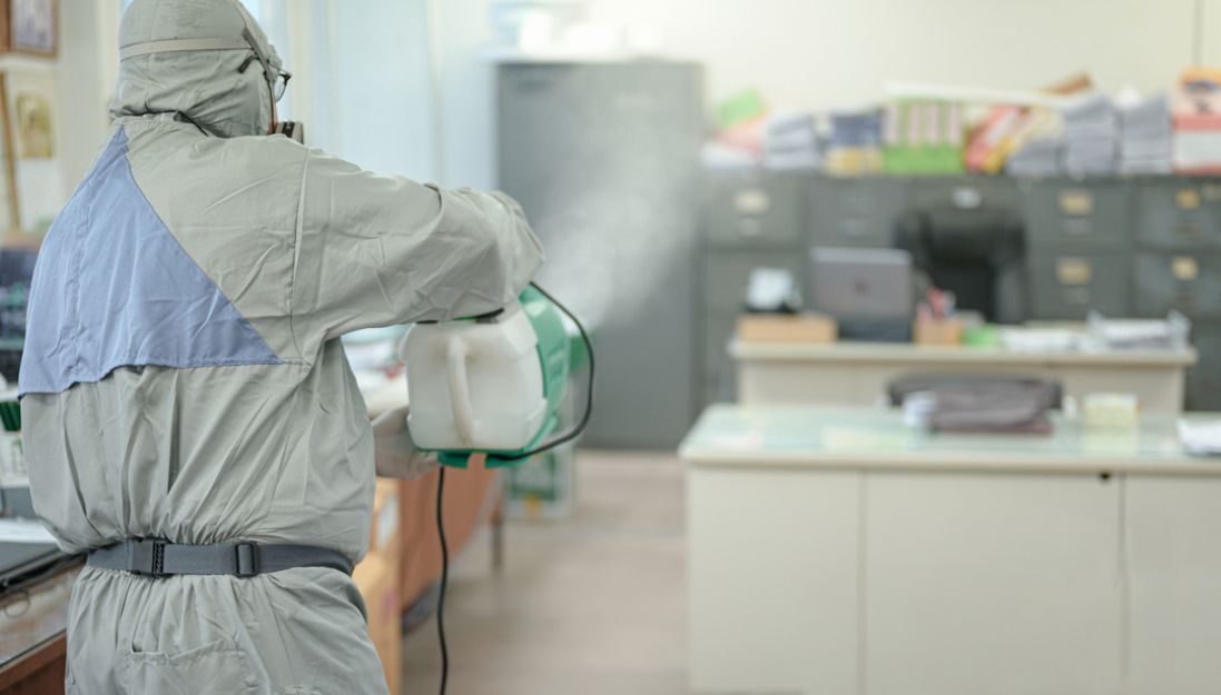 COVID Cleaning Sanitizing Disinfecting